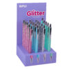 APLI Στυλό Glitter DISPLAY 20 τεμ assorted