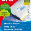 APLI Ετικέτες Λευκές  I/L/C  RC  99,1X67,7  Κουτι 100φ